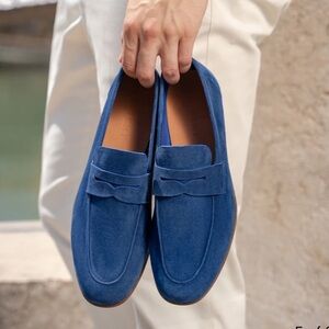 M.Gemi The Sacca Uomo Suede Loafers Size 42
